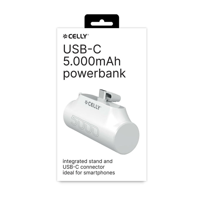 Powerbank Celly PBC5000WH Black 5000 mAh