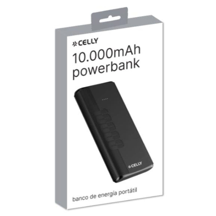 Powerbank Celly PBENERGY10SP Black 10000 mAh