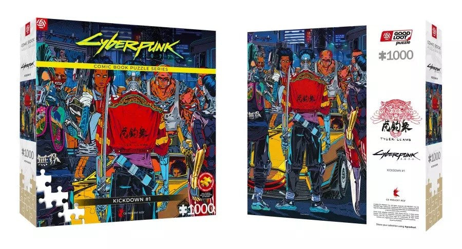 Puzzle Good Loot Comic Book - Cyberpunk 2077: Kickdown 1000 pc(s)