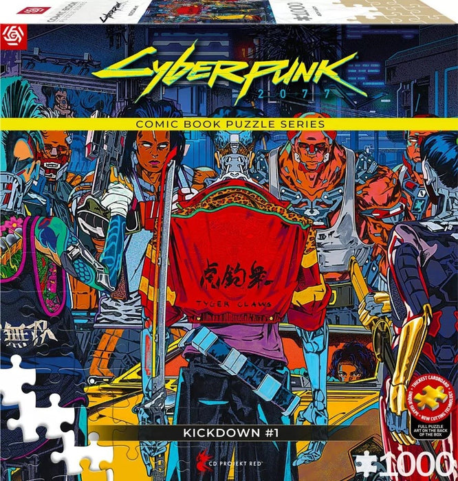 Puzzle Good Loot Comic Book - Cyberpunk 2077: Kickdown 1000 pc(s)