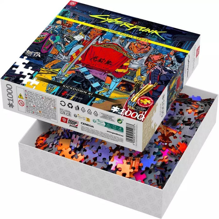 Puzzle Good Loot Comic Book - Cyberpunk 2077: Kickdown 1000 pc(s)
