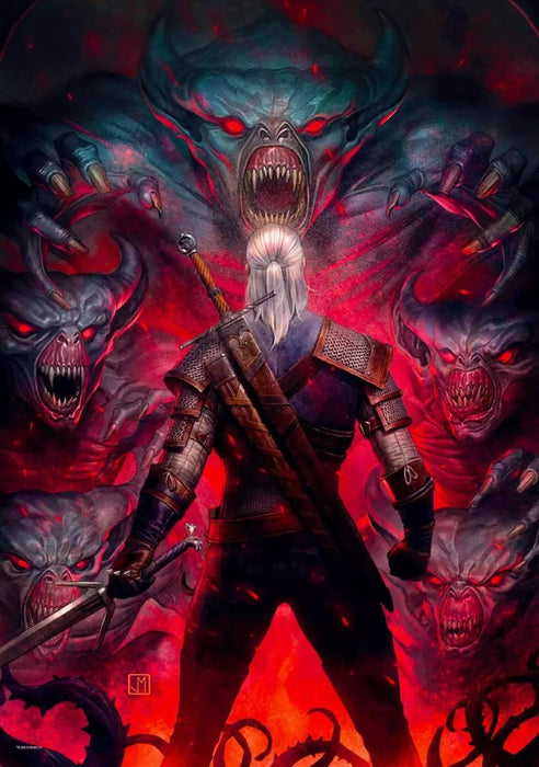 Puzzle Good Loot Comic Book - The Witcher: Corvo Bianco 1000 pc(s)