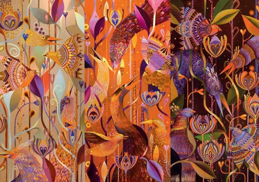 Puzzle Good Loot Imagination - Karolina Matyjaszkowicz: In the Bird Thicket - A Triptych 1000 pc(s)