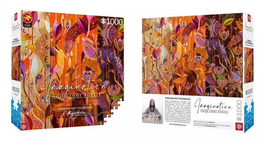 Puzzle Good Loot Imagination - Karolina Matyjaszkowicz: In the Bird Thicket - A Triptych 1000 pc(s)