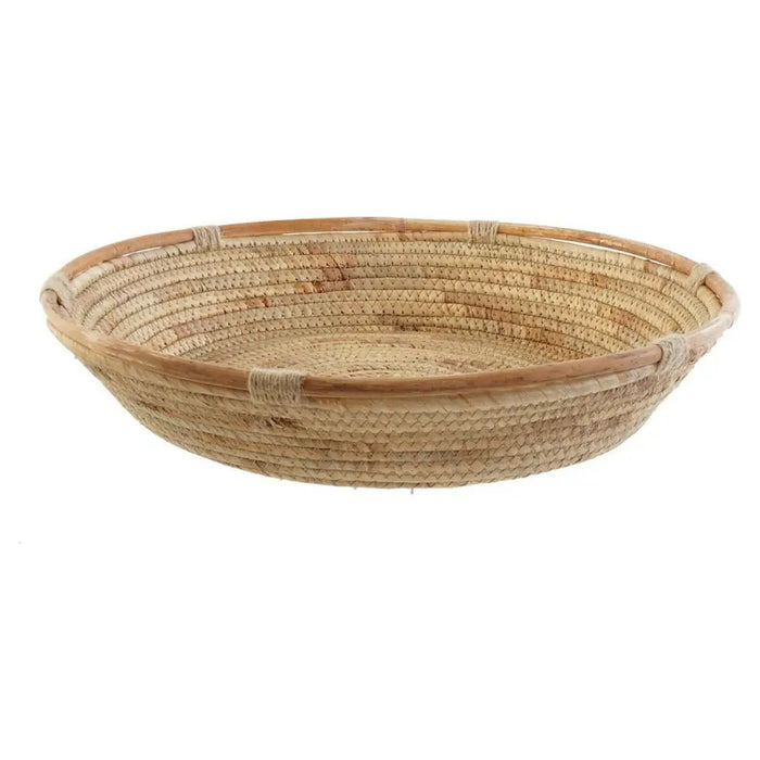 Centerpiece DKD Home Decor Brown Rushes 42 x 42 x 8 cm - Декорация и Осветление<<<Дом Градина<<<BigBuy&&&Украса за