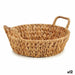 Centerpiece Gift Decor Brown Metal Natural Water hyacinth 39,5 x 16,5 x 35 cm (12 Units) - Украса за средата на масата