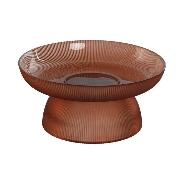 Centerpiece Home ESPRIT Brown Crystal 23,5 X 23,5 X 11 cm - Декорация и Осветление<<<Дом Градина<<<BigBuy&&&Украса за