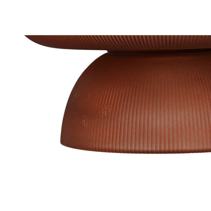Centerpiece Home ESPRIT Brown Crystal 23,5 X 23,5 X 11 cm - Декорация и Осветление<<<Дом Градина<<<BigBuy&&&Украса за