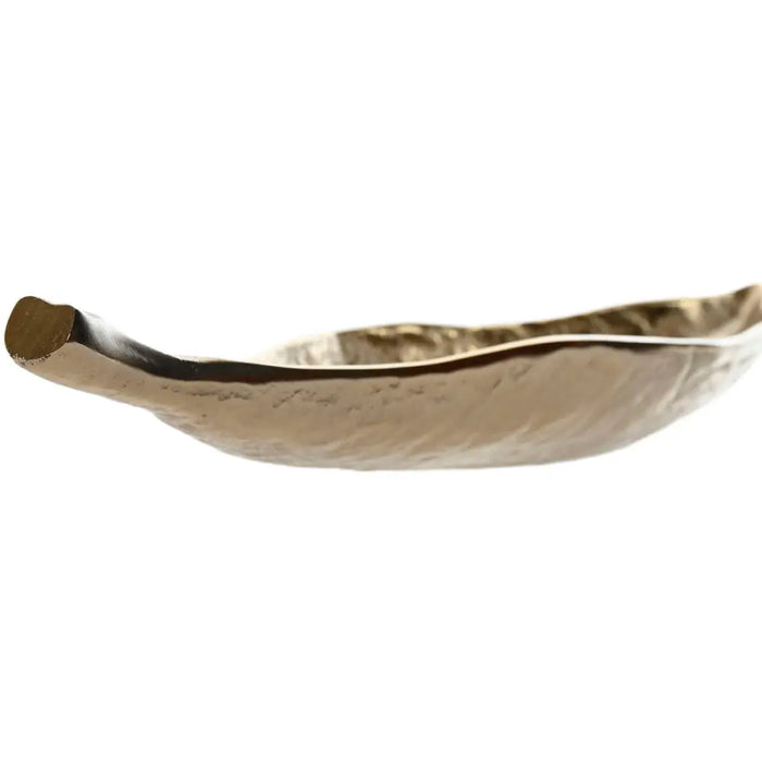 Centerpiece Home ESPRIT Golden Aluminium 76 X 15,5 X 7,5 cm - Украса за средата на масата и вази<<<Декорация и