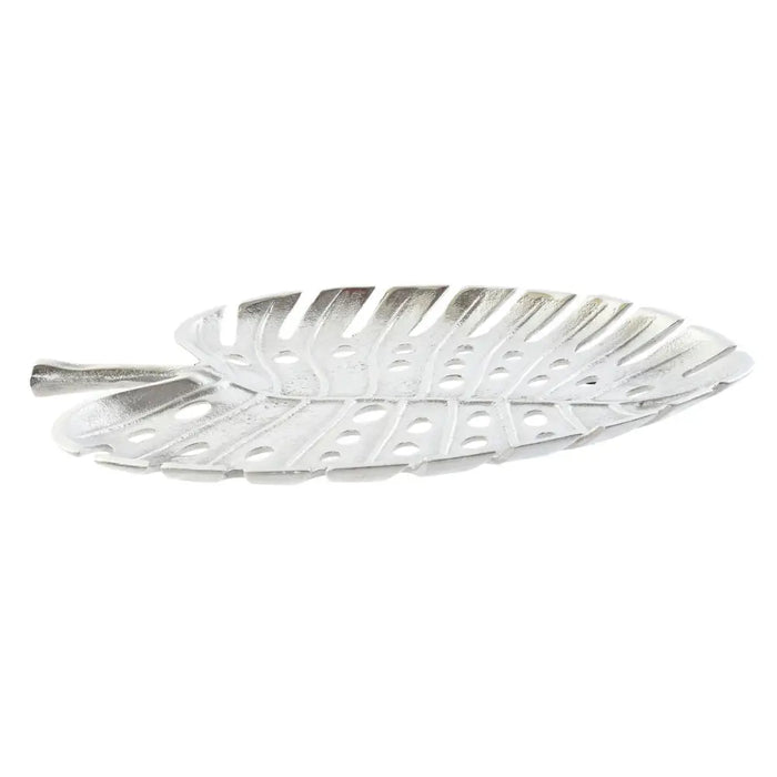 Centerpiece Home ESPRIT Silver Aluminium 38,5 x 28 x 3 cm - Декорация и Осветление<<<Дом Градина<<<BigBuy&&&Украса за
