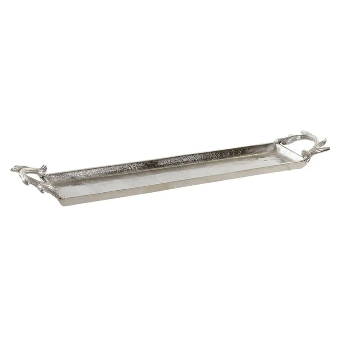 Centerpiece Home ESPRIT Silver Aluminium 69 X 13 X 5 cm - Декорация и Осветление<<<Дом Градина<<<BigBuy&&&Украса за