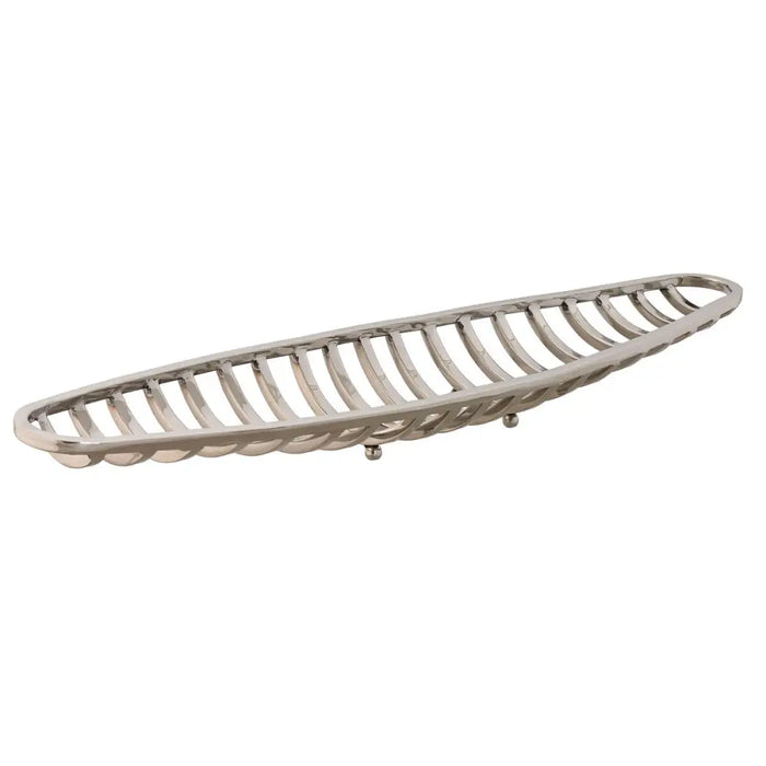 Centerpiece Home ESPRIT Silver Steel 51 x 12 x 6 cm - Декорация и Осветление<<<Дом Градина<<<BigBuy&&&Украса за средата