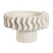 Centerpiece Home ESPRIT White Ceramic 22 x 22 x 14 cm - Декорация и Осветление<<<Дом Градина<<<BigBuy&&&Украса за