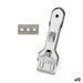 Ceramic Cooker Top Scraper Kinvara Silver Metal 13,5 x 4,5 x 1 cm 4,5 x 13,5 x 1 cm (12 Units) - Почистване