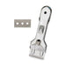 Ceramic Cooker Top Scraper Kinvara Silver Metal 13,5 x 4,5 x 1 cm 4,5 x 13,5 x 1 cm (12 Units) - Почистване