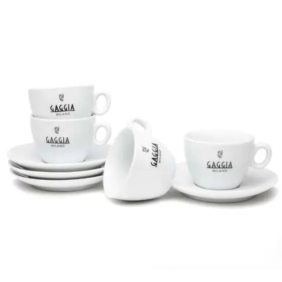 Ceramic cups for Cappuccino GAGGIA 4 pcs. - Аксесоари за кафемашини<<<Кафемашини<<<Малки електроуреди<<<TechnoMix