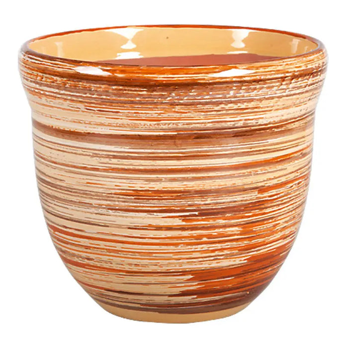 CERAMIC POT F14CM GALA - Саксии<<<Саксии кашпи и цветарници<<<Градина<<<Praktiker