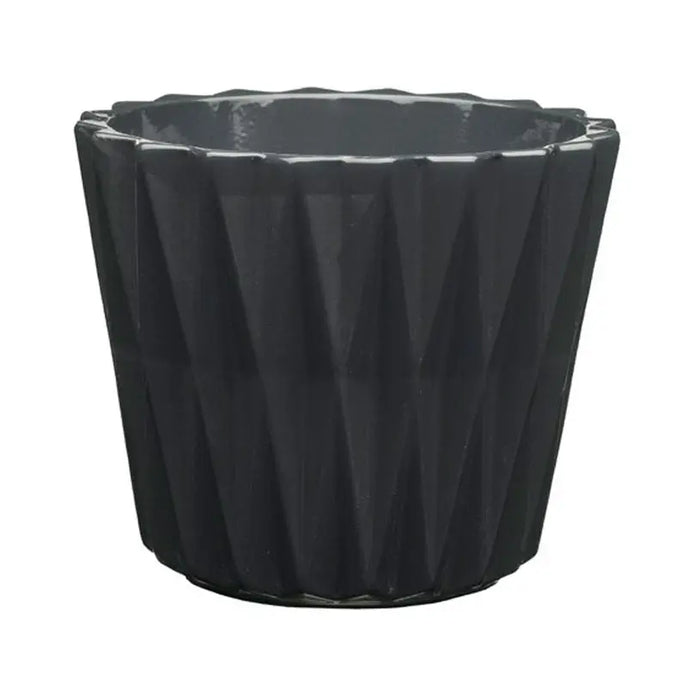 CERAMIC POT Φ16.5X16.5CM GEOMETRIC - Кашпи<<<Саксии кашпи и цветарници<<<Градина<<<Praktiker&&&Кашпи<<<Саксии кашпи и