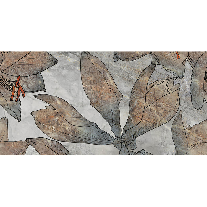DECOR CERAMICA COLOR ROCK ISLAND FLOWERS 30X60 CM