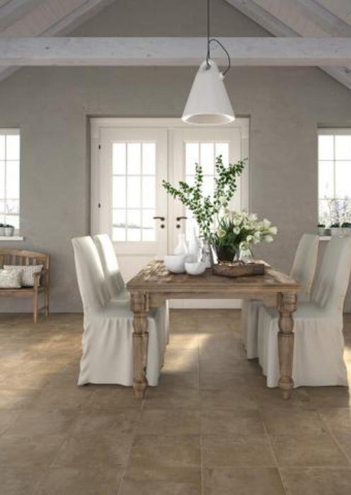 FLOOR TILE COTTO ROSATO 34X34
