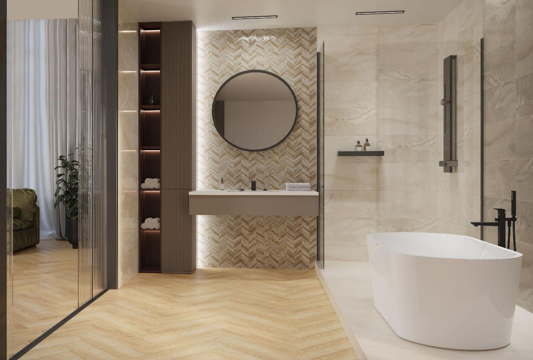 WALL TILE 30X60 TOSCANA CREAM
