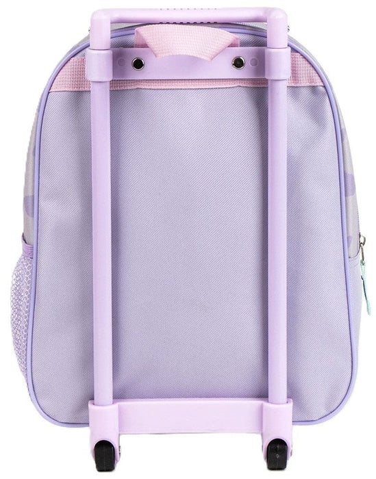 3D School Bag with Wheels Stitch Lilac 25,0 x 31,0 x 10,0 cm