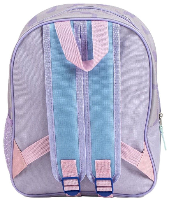 3D School Bag Stitch Lilac 25,0 x 31,0 x 10,0 cm