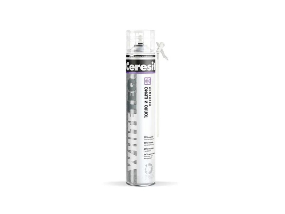PU FOAM 750 ML CERESIT WHITETEQ HAND