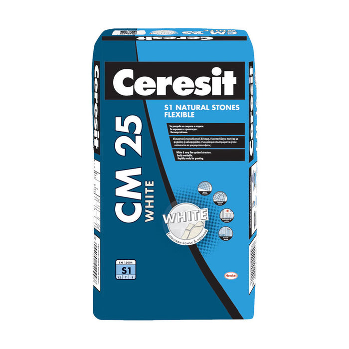 CERESIT TILE ADHESIVE CM 25 WHITE
