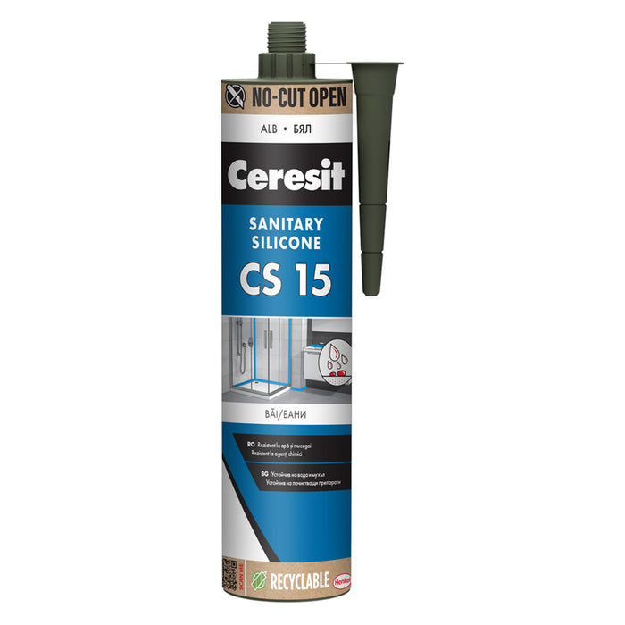 SANITARY SILICONE CERESIT CS15 INNO PREMIUM WHITE