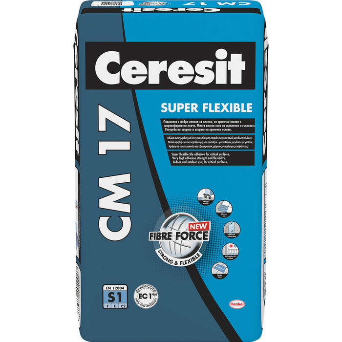 CERESIT CM 17 TILE ADHESIVE GRAY