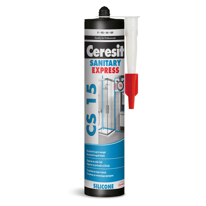 SANITARY SILICONE CERESIT CS15 EXPRESS