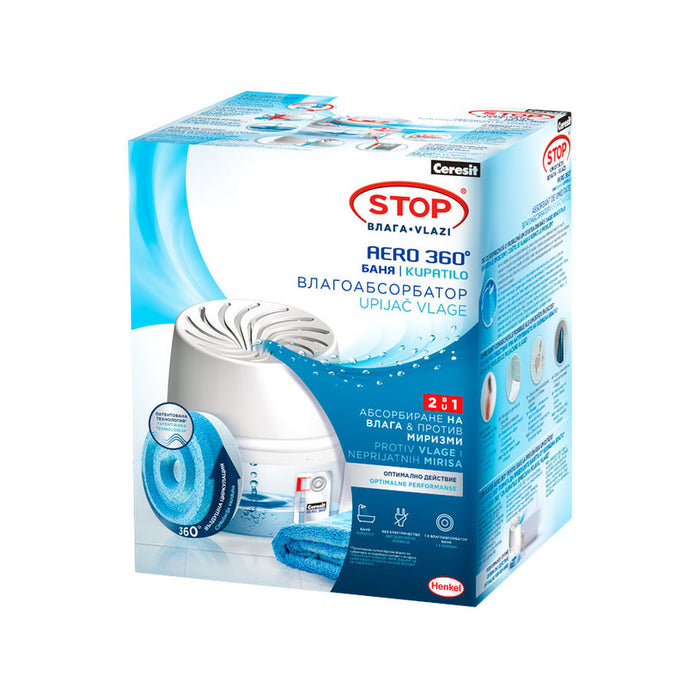 AERO BATHROOM MOISTURE ABSORBER 450 G CERESIT AERO 360