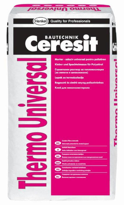 CERESIT THERMO UNIVERSAL FIBER-FILLED ADHESIVE-PUTTY