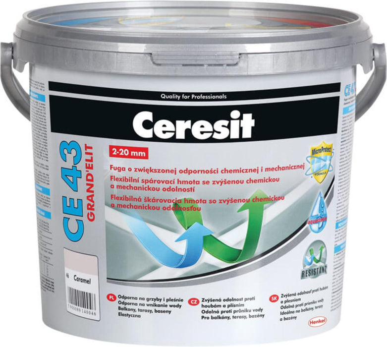GROUTING MIXTURE CERESIT CE 43 WHITE, 01