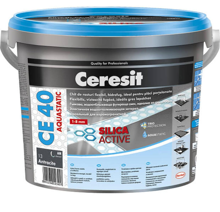 GROUTING MIXTURE CERESIT CE 40 GRAY, 07
