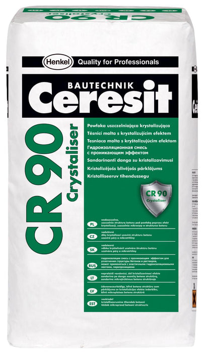 CRYSTALLIZING WATERPROOFING, SLUDGE CERESIT CR 90