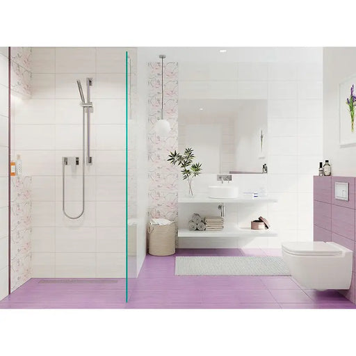 CERSANIT ARTIGA VIOLET TILE 25X40 CM - Стенни плочки и декорация<<<Плочки и лайстни<<<Баня<<<Praktiker&&&Стенни плочки