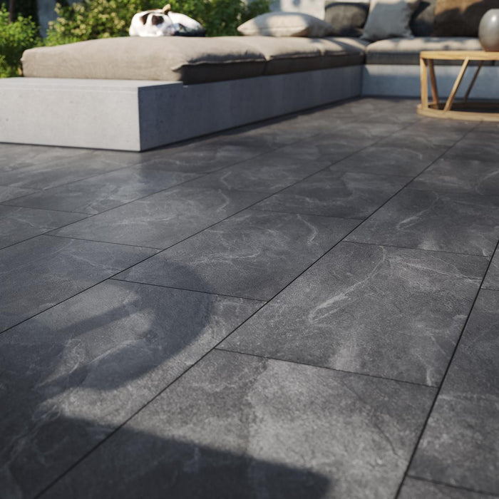 GRANITOGRES 29.7X59.8 NOIR GRAY