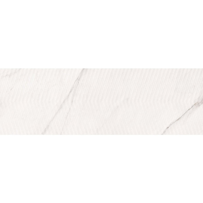 FAIENCE CERSANIT CARRARA WHITE CHEVORN 29X89 CM