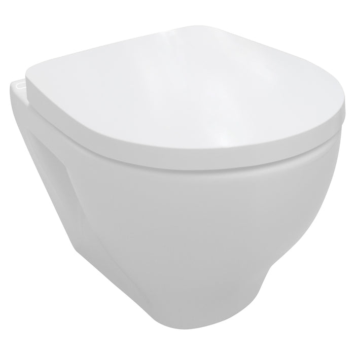 WALL-MOUNTED TOILET SET WITH SEAT CERSANIT MODUO CLEAN ON