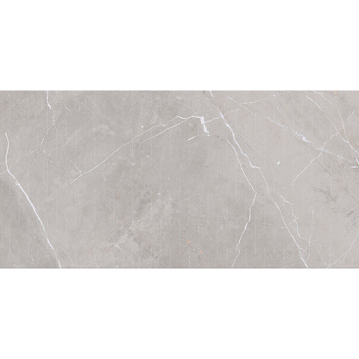 DECOR CERSANIT ASSIER GRAY 29.7X60 CM