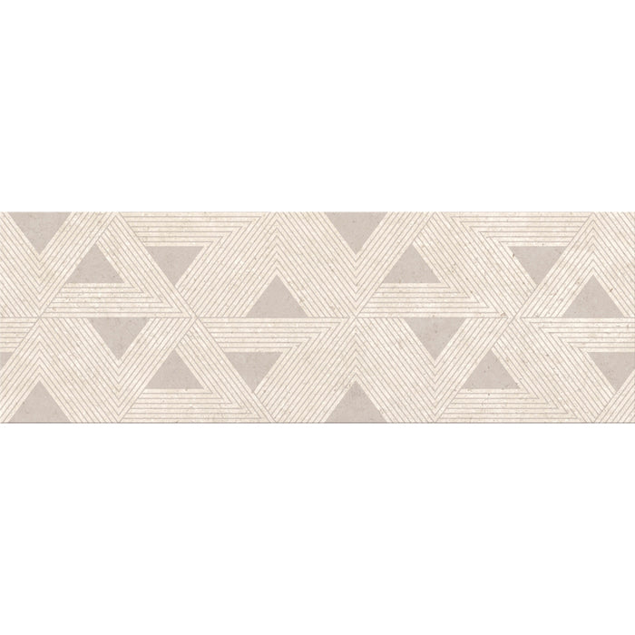 DECOR CERSANIT FERNETTI STONE GEOMETRIC CREAM