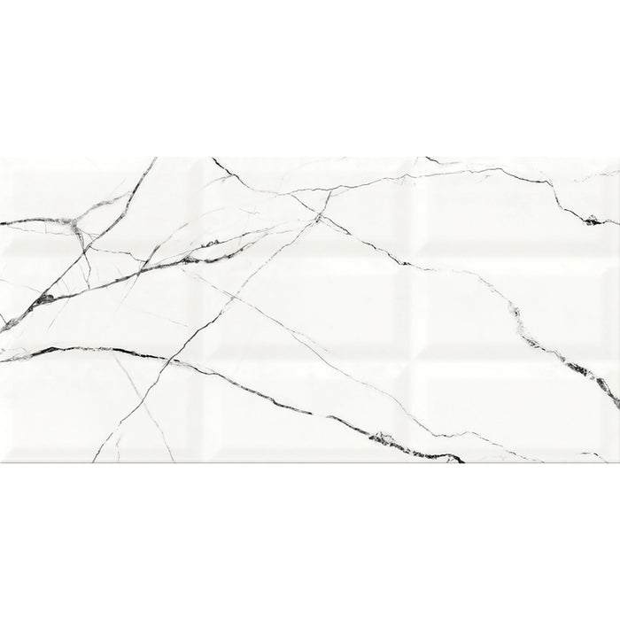 FAIENCE DECOR CERSANIT ARCE WHITE STRUCTURE 29.7X60 C