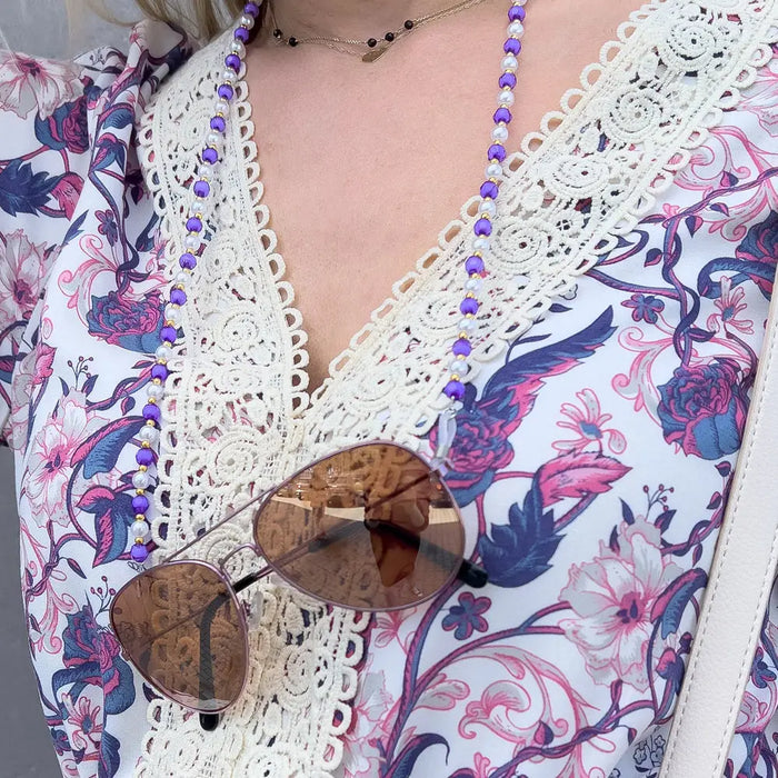 Chain for glasses beads pendant green - Other cell phone equipment<<<HurtelXML