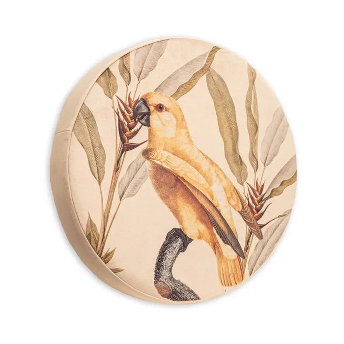 CHAIR CUSHION DEON Ф40 CM. A PARROT - Възглавници за стол<<<Текстил за кухня<<<Мебели и