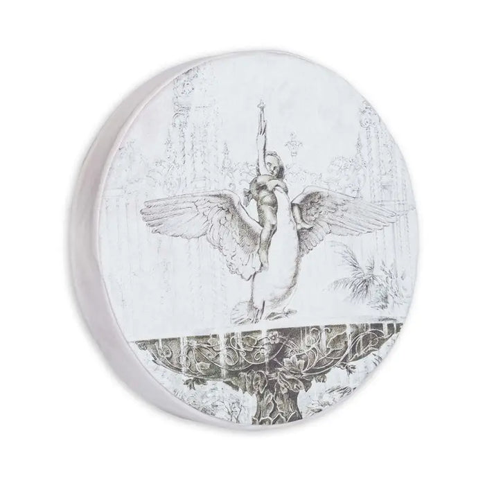 CHAIR CUSHION DEON Ф40 CM. SWAN - Възглавници за стол<<<Текстил за кухня<<<Мебели и интериор<<<Praktiker&&&Възглавници