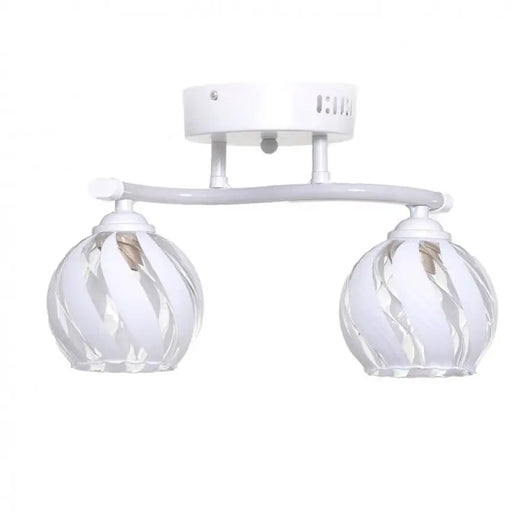 CHANDELIER 2XE27 30W + LED WHITE NG TILDE - Полилеи<<<Вътрешно осветление<<<Мебели и интериор<<<Praktiker