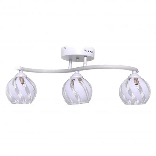 CHANDELIER 3XE27 30W + LED WHITE NG TILDE - Полилеи<<<Вътрешно осветление<<<Мебели и интериор<<<Praktiker