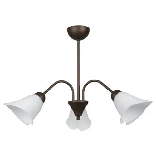 CHANDELIER 3XE27 60W PATINA LIGHTSTYLE RAVELO - Полилеи<<<Вътрешно осветление<<<Мебели и интериор<<<Praktiker